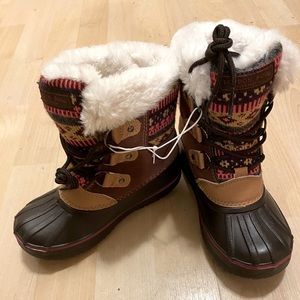 London fog girls boots size 12 brand new